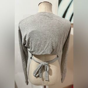 Calé Long Sleeve Tie-Back Top XS‎